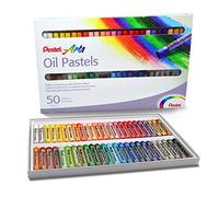 Pentel PHN Pastels à l'huile Boîte de 50 couleurs