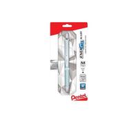 Pentel BL407LS-A EnerGel Stylo roller à encre gel liquide avec surface mat bleue Noir Trait de 0,35 mm Diamètre de bille 0,7 mm