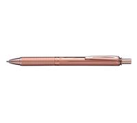 Pentel BL407PG-A EnerGel Sterling Liquid Gel Rollerball Pen Rose Gold Casing Str