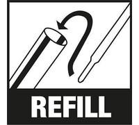 Pentel Roller Rechargeable Energel 0,7mm Rouge Bl57-B