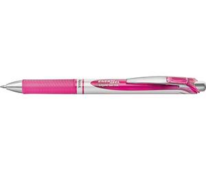 Pentel BL77-PX Gel Ballon EnerGel avec mécanisme de pression, 1 pièce, 0,7 mm Rose