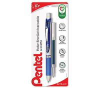 Pentel BL77E Energel MX à enclenchement 0,7 mm + Recharge bleue
