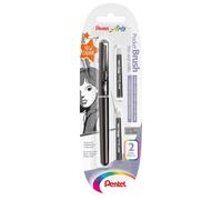 Pentel Blister de Pinceau Pocket Brush Encre grise.