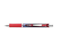 Pentel Roller encre gel BLN75-B Pointe métal 0,5 mm Rouge