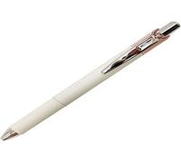 Pentel BLN75LP-A Stylo gel liquide rétractable EnerGel Clena, pointe micro fine 0,5 mm, encre noire, corps rose classique