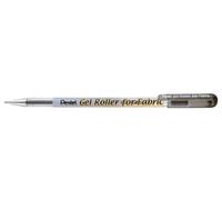 Pentel BN15-AO Roller à encre gel pour Tissus Pointe Large 1 mm Noir