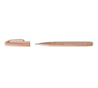 Pentel Brush Sign Pen Pale Brown 1 count (Pack of 1) Light Brown
