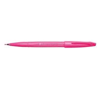 Pentel Brush Sign Pen SES15C-12, Fibre-Tip Pen, Brush-Like Tip 1 Pink 1 count (P