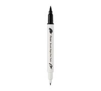 Pentel Brush Sign Pen Twin SESW30C Lot de 2 feutres à pointe semblable à un pinceau Noir