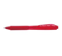 Pentel bx440 Stylo à bille, 12 pièces, rouge