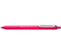 Pentel BX467 Stylo à bille à clipser Izee 0,7 mm rose, 12 pièces