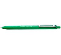 Pentel BX470-D iZee Stylo à bille rétractable avec clip en métal Vert Pointe large 1 mm