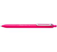 Pentel BX470-P iZee Stylo à bille rétractable avec clip en métal Rose Pointe large 1 mm