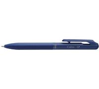 Pentel BXA107C-C Calme Stylo à bille, bruit de clic nettement atténué, zone de préhension aspect cuir, rechargeable, bille 0,7 mm = épaisseur de trait 0,35 mm, couleur de l'encre : bleu, 1 pièce