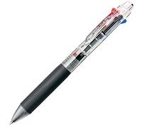 Pentel BXC47T Stylo bille Vicuna fin, noir, rouge, bleu, vert, transparent