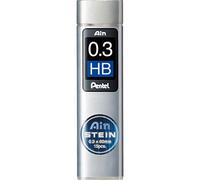 Pentel Mines pour porte-mines C273-HB 0,3 mm HB – Lot de 12 étuis de 15 mines