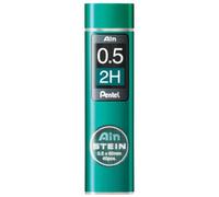 Pentel C275-2H Lot de 12 Etuis de 40 mines pour Porte-mines 0,5mm