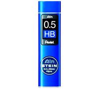 Pentel Mines C275-HB 0,5 mm HB – Pack de 12 étuis de 40 mines