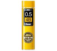 Pentel C275- Recambios para lápiz portaminas 0,5 x 60 mm, Härtegrad: 4B