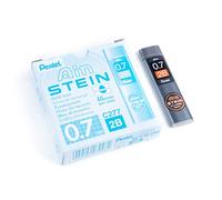 Pentel C277-2B Lot de 12 Etuis de 40 mines 0,7mm 2B pour porte-mines
