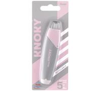 Pentel Ruban correcteur Knoky XZTT805N-WY rétractable poussoir rechargeable 5mm×6m gris/rose