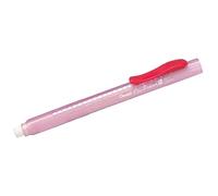 Pentel crayon gomme ClicEraser2 ZE11T, rouge-transparent