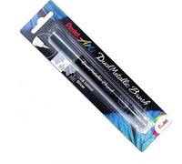 Pentel Double Métallique Pinceau Stylo Iridescent Paillettes Ink Art Dessin Fin