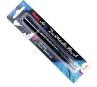 Pentel Double Métallique Pinceau Stylo Iridescent Paillettes Ink Art Dessin Fin