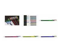 Pentel K110-Dcpx Stylo À Encre Gel Stylos Rétractables À Encre Gel Bleu Métal, Rose 12 Pièce(S)