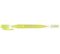 Pentel E-Line2 Lot de 10 Surligneurs Bi-Pointe Fine/Biseautée Jaune