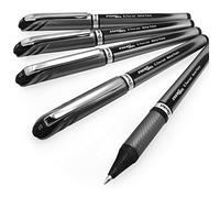 Pentel Energel BL27 Lot de 5 stylos roller à encre gel liquide Pointe métal 0,7 mm Encre noire