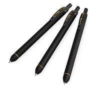 Pentel Energel BL437R1 Lot de 3 stylos roller à encre gel rétractable Pointe 0,7 mm Noir