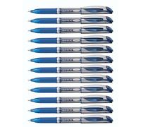 Pentel Roller à encre gel rechargeable ENERGEL – Pointe large 1 mm – Bleu