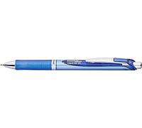 Pentel EnerGel Lot de 12 BLN75-C Xm Rollers Gel Rétractable Pointe 0,5 mm Bleu