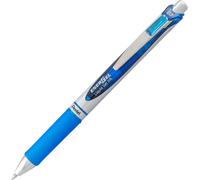 Pentel EnerGel Deluxe RTX Gel Ink Pens, 0.7 Millimeter Metal Tip, Blue Ink, 3-Pa