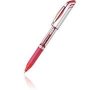 Pentel EnerGel Deluxe Stylos à encre gel avec bouchon Moyen Rouge 1 pièce(s) Rouge G