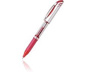 Pentel EnerGel Deluxe Stylos à encre gel avec bouchon Moyen Rouge 1 pièce(s) Rouge G