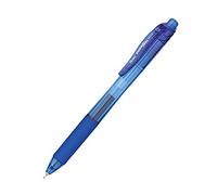 Pentel EnergelX Lot de 12 Rollers gel rétractable pointe 0,5 mm Bleu