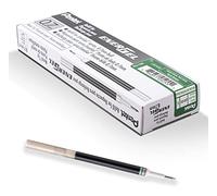 Pentel EnerGel LR7 Lot de 12 recharges pour stylo gel 0,7 mm Vert forêt