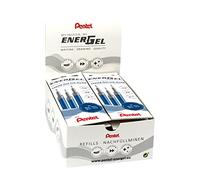 Pentel EnerGel LRN5 Lot de 12 packs de 3 recharges pour stylo gel 0,5 mm Bleu