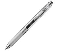 Pentel Energel Pure BLN75TL-AX Stylo à bille à encre gel Noir Épaisseur de trait 0,5 mm Pointe aiguille Mécanisme à pression rechargeable 1 pièce (1 pièce)