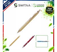 Pentel EnerGel Sterling Stylo Roller Gel 0,7 mm Noir Rechargeable