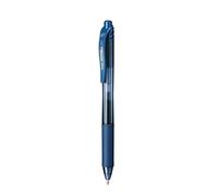 Pentel Stylo roller rétractable EnerGel BL107 pointe moyenne (0,7 mm) avec zone de préhension - Encre Bleue
