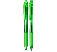 Pentel Energel x BL107-KX Stylo à Encre gel Vert Clair (Lot de 2)