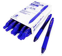 Pentel Energel X BL107 Lot de 12 stylos rollers à encre gel rétractable 0,7 mm Encre bleue