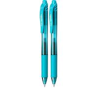 Pentel Energel x BL107-S3X Stylo à Encre gel Turquoise (Lot de 2)