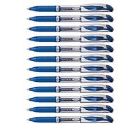 Pentel Energel Xm Lot de 12 Rollers gel Pointe 0,7 mm Bleu