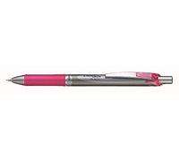 Pentel Energize PL77-P Lot de 12 Porte-Mines 0,7 mm Couleur Alu/Rose