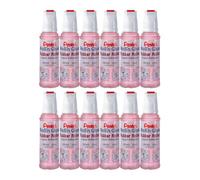 Pentel ER153-P Lot de 12 Colles liquides inodores et transparentes - Flacon Rose - 30 ml