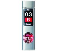 Pentel Etui de 15 Mines fines pour porte-mine AIN STEIN C273 0,3mm B